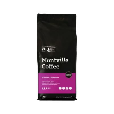 Montville Coffee Organic Sunshine Coast Blend Espresso Ground 1kg